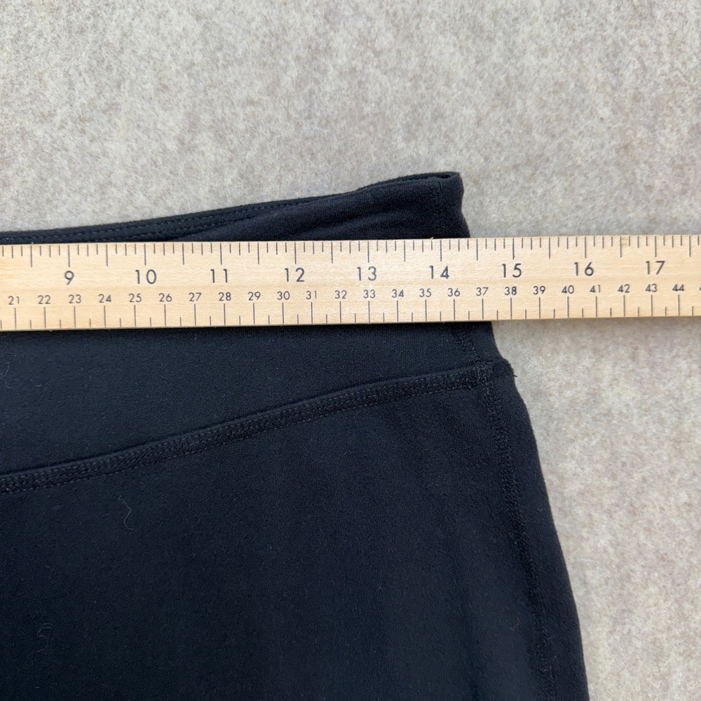 Beyond Yoga Pants Womens Size S Cropped Flare Black Athleisure Yoga Activewear - Picture 5 of 8